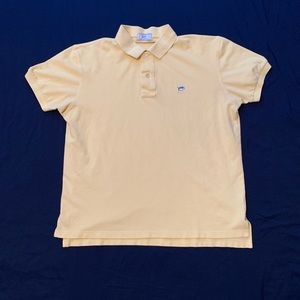 Southern Tide Short Sleeve Yellow Polo